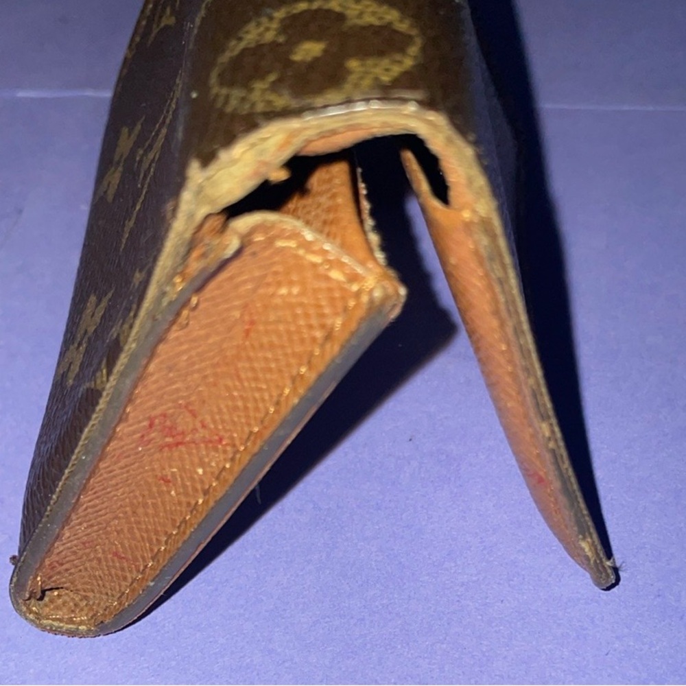 Louis Vuitton Authentic Leather Monogram Cartes de Visite Card Case M62920 - Picture 13 of 14